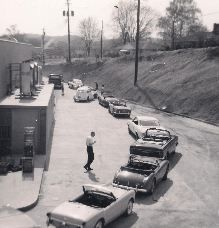 Mon Valley Sports Car Club, 1965, Autocross starting line, Suncrest A&P